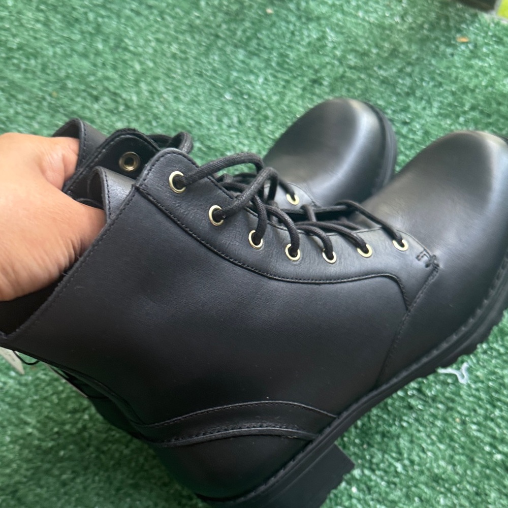 Cole Haan Black Leather women Boots